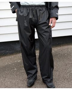 Result Core Rain Trousers – Outdoor Comfort and Everyday Wear, Lightweight Waterproof, Elasticised Waistband
