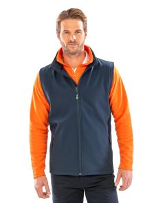 Result Core Printable Softshell Bodywarmer – Showerproof, Windproof, Breathable, High-Performance 280 gsm, Zip Through Collar