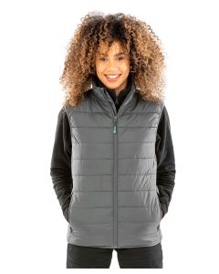 Result Core Promo Padded Bodywarmer – Budget, Shower-Proof & Breathable with Vertical Side Panels, Soft Bound Elasticised Armhole