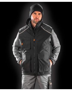 Result Work-Guard Vostex Bodywarmer – Tough, Weather-Resistant Gilet for Workwear, Unisex Fit, Inner Stormflap, Front Patch Pockets