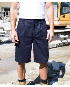 Result Work-Guard Action Shorts – Durable, Functional and Comfortable Everyday Workwear, Hand Warmer Side Pockets