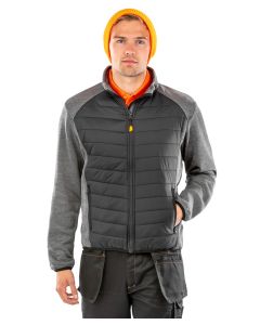 Result Work-Guard Elevator Jacket – Soft-Stretch, Padded Insulation, Super Stretch Fabric, Zipped Inside & Side Pockets