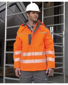 Result Safeguard Dynamic Softshell Coat – 3-Layer Waterproof, Windproof, Breathable Safety Jacket (Class 2)
