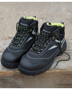 Work-Guard Blackwatch Safety Boot – Lightweight, Slip-Resistant, Padded Ankle Cuff and Tongue