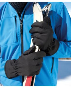 Result Winter Essentials Softshell Thermal Glove – Waterproof, Wind-Proof & Breathable Winter Protection, Comfort Stretch