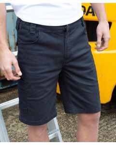 Result Work-Guard Super Stretch Slim Chino Shorts – Durable Lightweight Workwear, Peach Finish Slim-Fit Stretch Chino Shorts