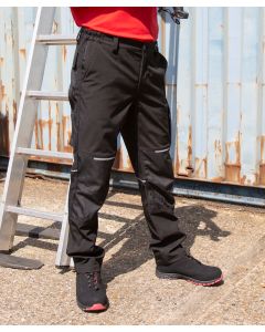 Result Workguard Slim Softshell Work Trouser – Flexible, Windproof & Warm with Water-Repellent Finish
