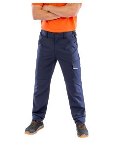 Result Work-Guard Recycled Dynamic Stretch Trousers - Multi Pocket Utility Trousers, Flexible Fit Durable Work Pants