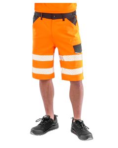 Result Safe-Guard Recycled Dynamic Stretch Safety Shorts - Stretch Shorts, Multi Pocket, Side Elasticated Waistband with High Back