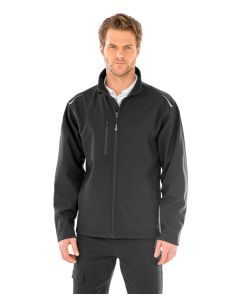 Result Genuine Recycled 3-Layer Printable Softshell Jacket – Printable, Wind- and Waterproof, Soft and Sustainable