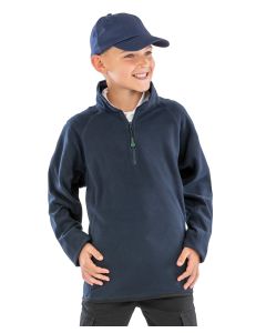 Result Genuine Recycled Junior Recycled Microfleece Top – Lightweight, Cosy, Earth-Kind, Ethically Crafted, Decorative Body Stitching