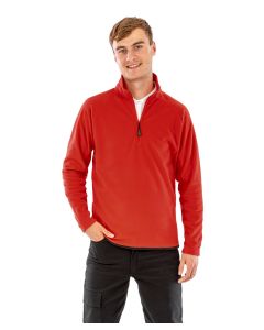Result Genuine Recycled Microfleece Top – Lightweight, Eco-Friendly Over-The-Head Layering Piece, Soft Bound Elasticised Cuffs
