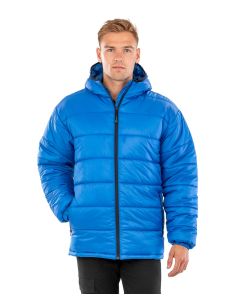 Result Genuine Recycled Hooded Padded Parka – Lightweight, Cosy & Eco-Friendly, Showerproof, Breathable, Windproof