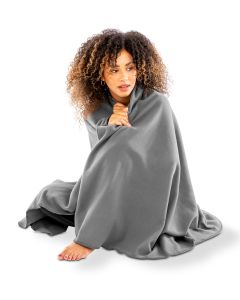 Result Genuine Recycled Fleece Blanket – 100% Recycled Polyester, 280gsm, Eco-Friendly Luxe Throw, Luxury Soft Touch