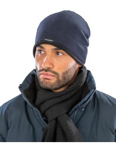 Result Winter Essentials Reversible Microfleece Bob Hat – Ultra-Warm 220 gsm Anti-Pill Polyester, Active Fit, Washable