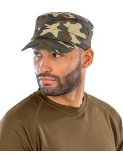 Result Headwear Urban Camo Cap – Heritage-Inspired Streetwear with a Sleek Pre-Curved Peak and Robust Cotton Twill