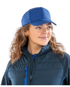 Result Genuine Recycled Core Recycled Printer’s Cap – Eco-Friendly Twill, Low-Profile Adult Cap, Adjustable Fit
