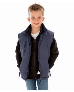 Result Junior Ultra Padded Bodywarmer – Premium Comfort, Warmth & Durability for All Seasons, Water repellent. Windproof