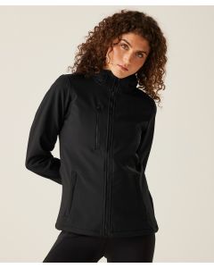 Regatta Professional Women's Venturer 3-Layer Hooded Softshell Jacket - Waterproof, Breathable, Wind Resistant