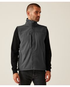Regatta Professional Flux Softshell Bodywarmer –  Microfleece Lined, Wind & Water Resistant, PFC-Free, Multi-Pocket