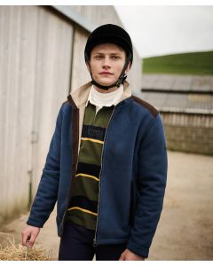 Regatta Professional Faversham Full-Zip Fleece Jacket – Heavyweight, Corduroy Shoulder & Elbow Overlays