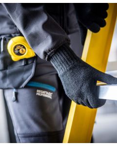 Regatta Professional Knitted Gloves - Acrylic Warm Winter Gloves, Ribbed Cuff, Thermal Hand Protection Gloves