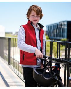 Regatta Junior Ablaze Softshell Bodywarmer – Warm-Backed, Stretch Fabric, Reflective Details, Zipped Pockets