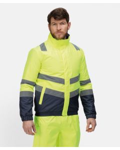 Regatta High Visibility Pro Hi-Vis Classic Bomber Jacket – Waterproof Shell