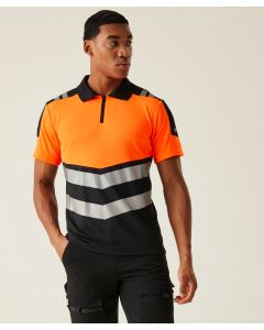 Regatta High Visibility Hi-Vis X-Pro Polo (Class 1) – Sustainable Safety Shirt