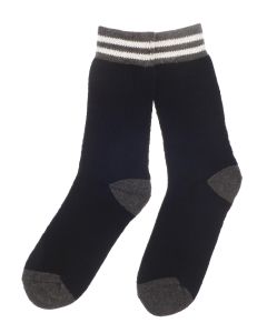 Ribbon Men’s 3 Pack Socks - Cotton Blend, Reinforced Heel Toe, Durable, Breathable Men’s Socks, Multipack Daily Wear