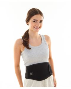 Ribbon Heated Waistband - USB Powered Heat Belt for Pain Relief, Period Cramps, Back Support with Adjustable Fit