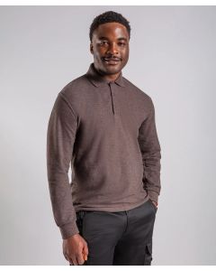 Pro RTX Long-sleeve Polo - Self-colored Taped Neck, Twin-Needle Stitching