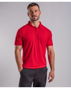 Pro RTX Polyester Polo – Twin-Needle Stitching, Ribbed Collar with Taped Neck