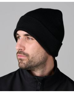 ProRTX Pro Cuffed Beanie - Winter Knit Hat, Double Layer, Warm Beanie, Turn-Up Cuff Hat, Unisex Beanie Hat