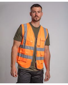 Pro RTX High Visibility Executive Waistcoat – Practical, Comfortable, Workwear