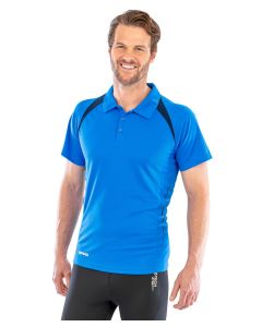 Spiro Team Spirit Polo Shirt – Performance Design, Breathable Fabric, Keeps the Skin Cool and Comfortable, Ideal Layer Garment