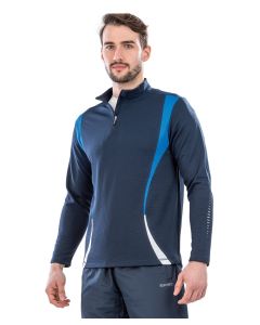 Spiro Trial Training Top – High Performance Breathable Sportswear for Active Training, Highlighted Spiro logo