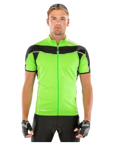 Spiro Bikewear Full Zip Top – Performance Cycling Layer for Training and Outdoor Rides, Breathable Contour Panels