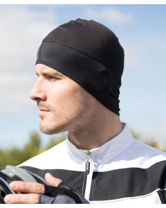 Spiro Bikewear Winter Hat – Thermal Cycling Performance Headwear for Cold Weather Rides, Brushed Fabric Combination