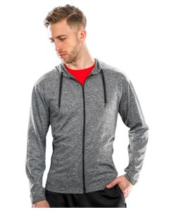 Spiro Hooded Tee Jacket – Breathable Performance Design for Active Outdoor Training, Virtually Weightless, Ideal Layer Garment