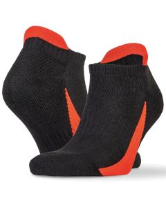 Spiro 3 Pack Sports Sneaker Socks – Breathable, Cushioned and Performance-Driven Design, Rib Cuff and Instep