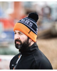 Scruffs Trade Bobble Hat – Insulated Thinsulate Lining, Cozy Workwear Pick, Washable, Stretch Fit for Comfort