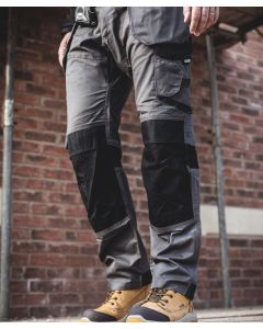 Scruffs Trade Holster Trousers – Heavy-Duty Comfort, Hard-Wearing, Abrasion-Resistant, Pocket Reinforcements