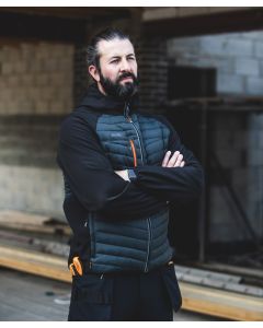 Scruffs Trade Thermo Jacket – Lightweight, Padded Softshell with Insatherm® & Stretch Panels, Retains Body Heat
