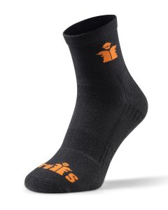 Scruffs Worker Lite Socks 3 Pack – Breathable, Durable and Comfortable Everyday Wear, Warm, Quarter-Length Work Socks