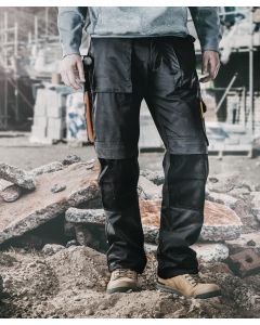 Scruffs Worker Trousers – Durable Men’s Workwear with Practical Pockets and Tough Build, Triple-Stitched Seams