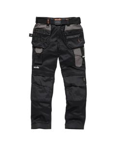 Scruffs Pro Flex Trousers – Flexible Workwear Design for Everyday Trades, Heavy Duty Ballistic Cordura® Fabric