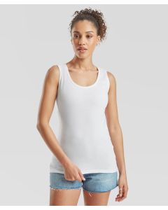 Fruit of The Loom Women's Vest Top – Soft Cotton, Athletic Cut, Fine Knit Gauge