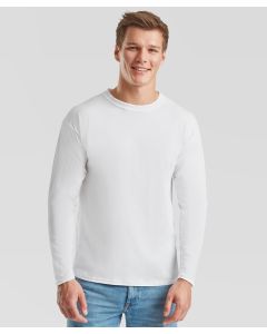 Fruit of The Loom Men's Long Sleeve T-Shirt – Soft Cotton, Fine Knit Gauge