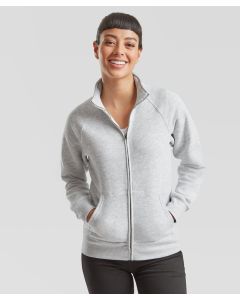 Fruit Of The Loom Women's Premium 70/30 Sweatshirt Jacket - Turtle Neck Collar